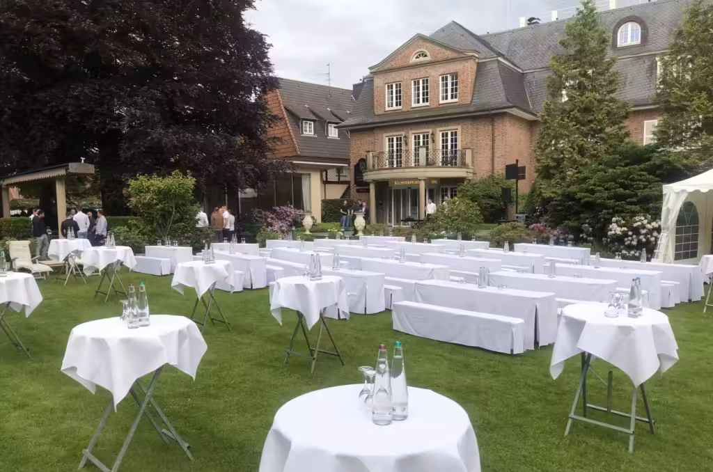 Volker Kohl auf einem Firmenevent in der Klosterpforte