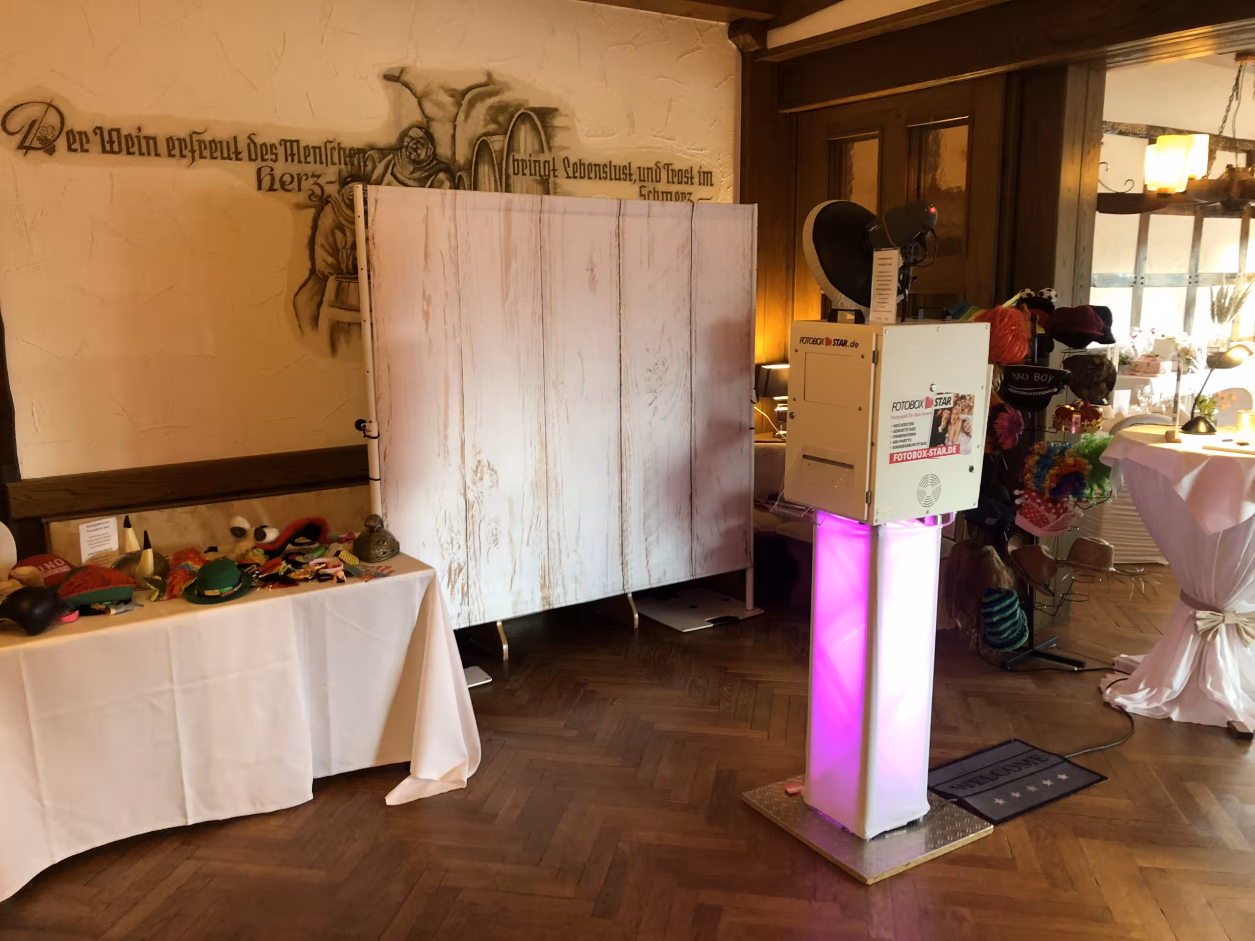 Fotobox-Star.de im Gasthof Kollmeier in Kirchlengern