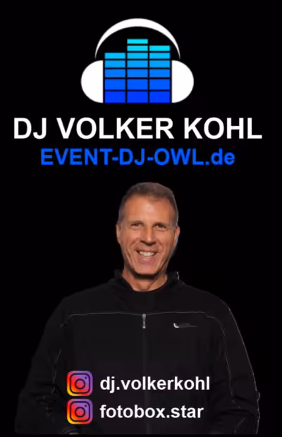 Fotobox-Schnappschuss von DJ Volker Kohl