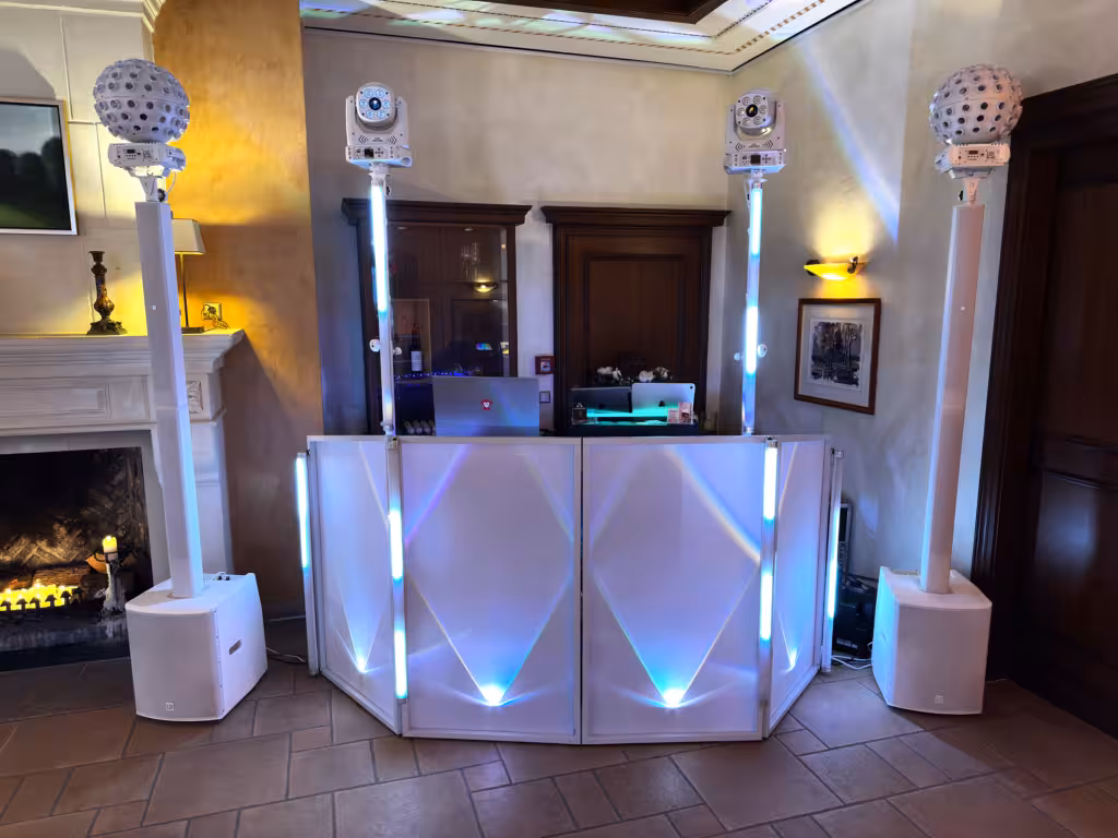 Aufbau der Anlage von DJ Volker Kohl